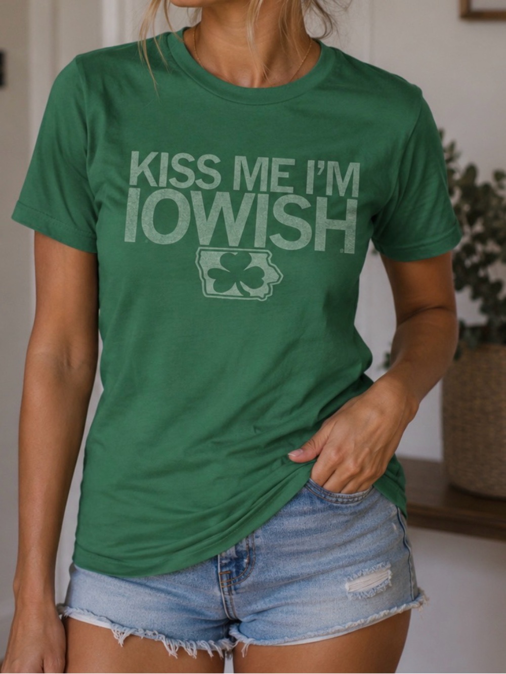 Kiss Me I’m Iowish T Shirt